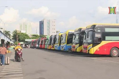 Các bến xe TP.HCM chưa xảy ra tình trạng ùn ứ