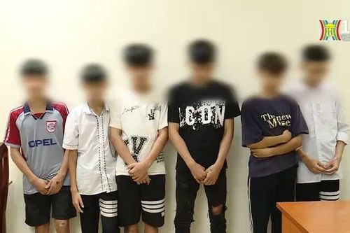 Bắt giữ nhóm thiếu niên chặt biển số xe để ra oai