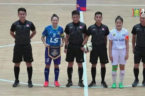 Thái Sơn Nam vô địch lượt đi giải Futsal nữ