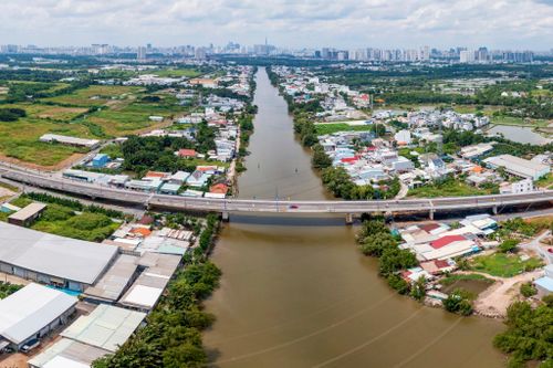 Cây cầu kết nối huyện Nhà Bè - Bình Chánh từ 10 km xuống còn 500 m