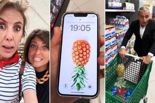 Trào lưu 'úp ngược dứa' gây sốt