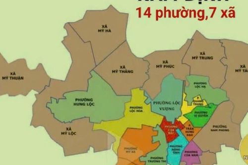 Từ 1/9, thành phố Nam Định hoạt động theo đơn vị hành chính mở rộng