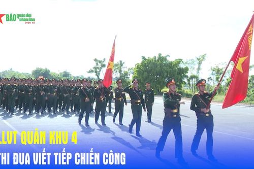 LLVT Quân khu 4 thi đua viết tiếp chiến công
