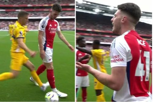 Chùm ảnh: Declan Rice nhận thẻ đỏ vô duyên, Arsenal bị cầm hòa trên sân nhà