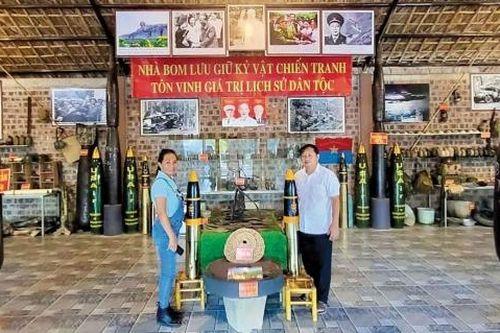 Nhà bom Quảng Trị: Độc lạ và nhân văn