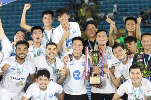Thép Xanh Nam Định giành Siêu cúp bóng đá Quốc gia - Cúp THACO 2023/2024