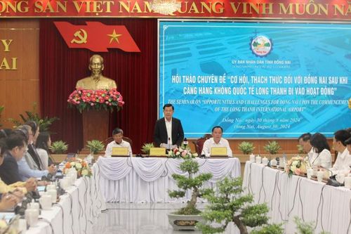 Sân bay Long Thành đóng góp 3-5% tăng trưởng GDP của Đồng Nai