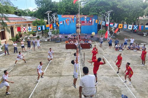 Nhiều hoạt động thể thao trong các đơn vị hải quân, kiểm ngư nhân dịp lễ Quốc khánh 2-9