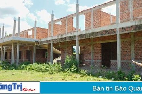Nhiều hạng mục trường học ở miền núi dang dở trước năm học mới