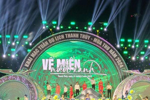 Thanh Thủy: Khai mạc Tuần lễ du lịch 2024 'Về miền nước xanh'