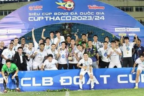Clip CLB Nam Định 'đè bẹp' Thanh Hóa, lần đầu đoạt Siêu cup
