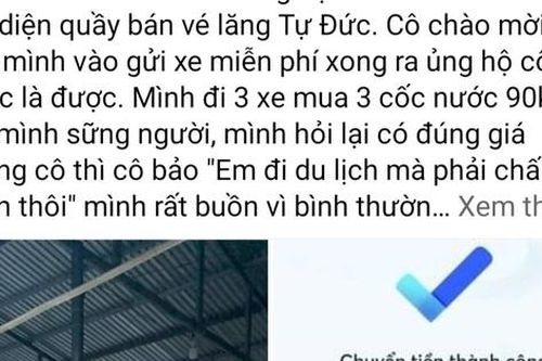 Xôn xao '3 cốc nước mía giá 90.000 đồng' trước điểm di tích ở Huế