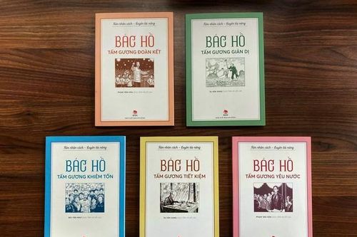 Rèn nhân cách - Luyện tài năng: Bộ sách kể những câu chuyện gần gũi về Bác Hồ