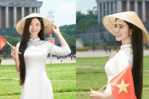 Á Hậu 2 Hoa hậu Du lịch Bản sắc Việt Nam tự hào nét đẹp truyền thống đón mừng Ngày Quốc khánh 2/9