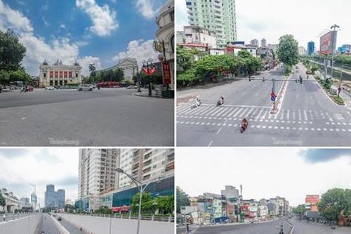 Đường phố Thủ đô khác lạ trong dịp lễ 2/9