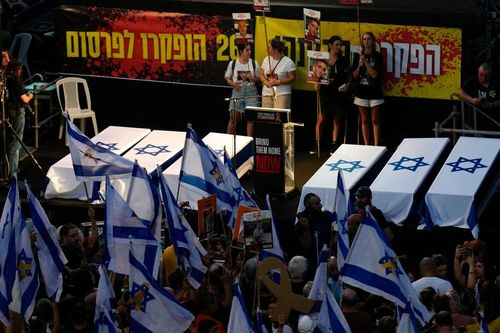 Biểu tình và đình công rầm rộ ở Israel kêu gọi ngừng bắn tại Gaza