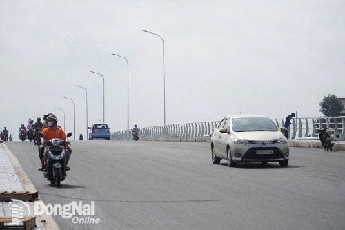 Thông xe cầu gần 500 tỷ đồng bắc qua sông Đồng Nai nối Đồng Nai với Bình Dương