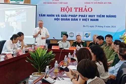 Ghi nhận tại Hội thảo 'Hội quân, dân y Việt Nam -Tầm nhìn và giải pháp phát huy tiềm năng'