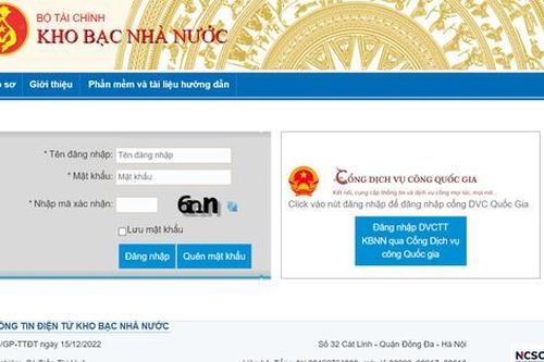 Cảnh báo xuất hiện trang tin Kho bạc Nhà nước giả mạo