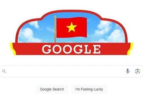 Google thay giao diện chào mừng Quốc khánh Việt Nam