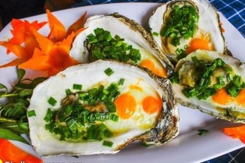 Hàu nướng trứng cút, món ăn dinh dưỡng bổ cho mắt, tốt cho tim mạch