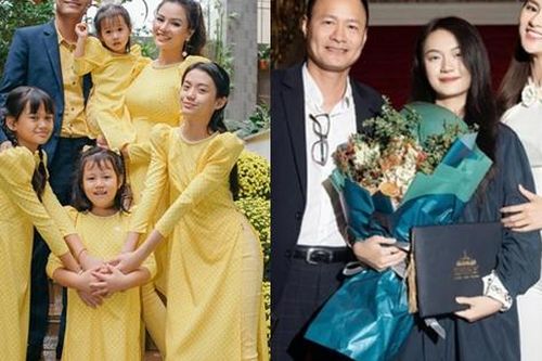 Chuyện mẹ kế con chồng Vbiz: Siêu mẫu gốc Thành Nam thân thiết với con gái của chồng như ruột thịt