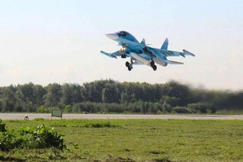 Không quân Nga nhận lô tiêm kích Su-34 mới