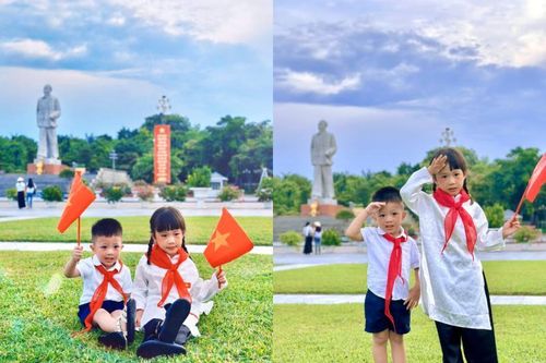 Con Phan Văn Đức bắt trend 'búp măng non' dịp Quốc khánh 2/9