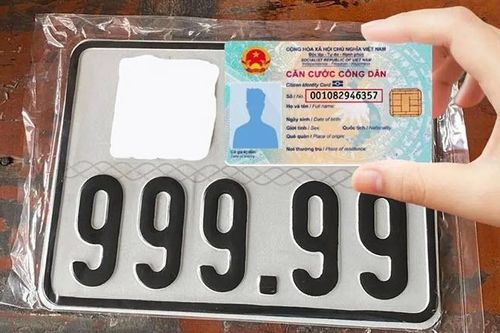Mức phạt cho việc không đăng ký biển số xe định danh?