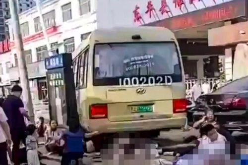 Trung Quốc: Xe buýt đâm nhóm học sinh và phụ huynh, 24 người thương vong