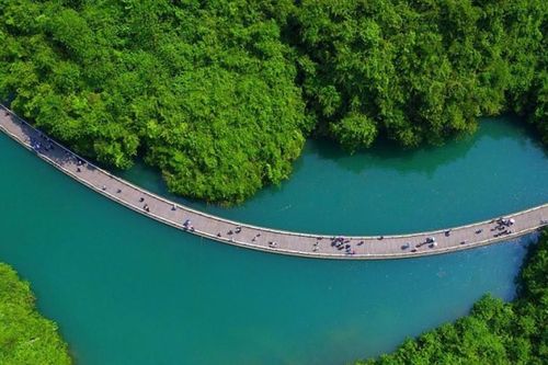 Cầu nổi không trụ vẫn chịu được sức nặng của 10.000 người, hút khách tham quan