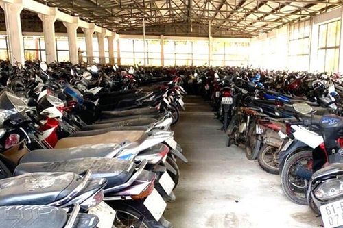 Hơn 2.000 xe máy sắp đấu giá: Honda Dream, Wave..., khởi điểm 700 nghìn/xe