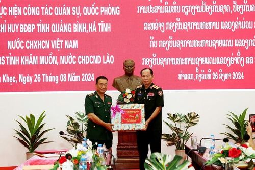 Thực hiện tốt công tác quân sự, quốc phòng các tỉnh biên giới Việt Nam - Lào