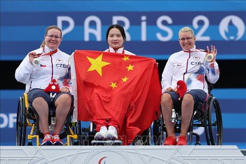 Paralympic 2024: 3 vị trí dẫn đầu bảng tổng sắp huy chương không thay đổi