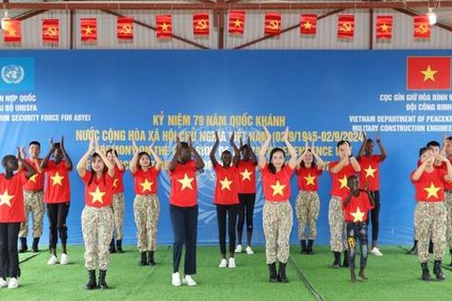 Các tổ chức quốc tế tại phái bộ UNISFA chúc mừng lực lượng gìn giữ hòa bình Việt Nam nhân ngày 2/9
