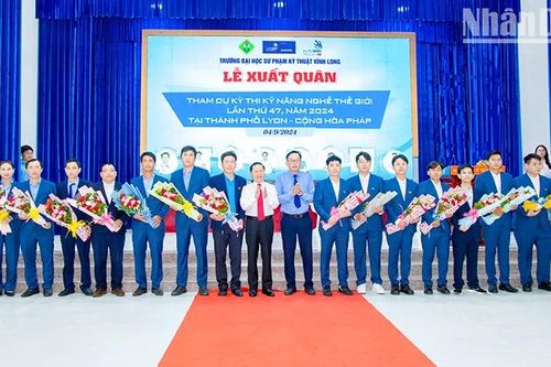 Trường đại học sư phạm kỹ thuật Vĩnh Long xuất quân thi kỹ năng nghề thế giới