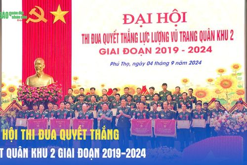 Đại hội Thi đua Quyết thắng LLVT Quân khu 2 giai đoạn 2019-2024