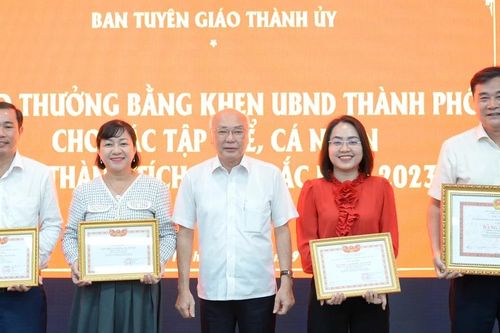 Cơ quan Ban Tuyên giáo Thành ủy sắp xếp lại tổ chức bộ máy