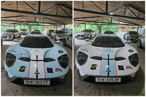 Bộ đôi Ford GT hơn 100 tỷ của 'vua cà phê Việt' tái xuất