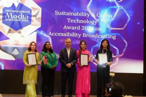 Kênh VOV Giao thông đoạt giải truyền thông quốc tế AIBD 2024
