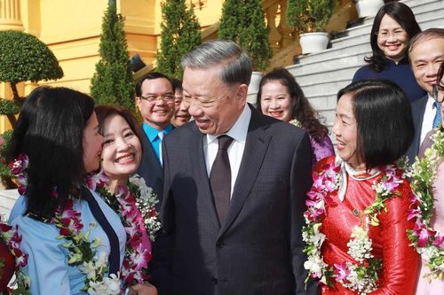 Tổng Bí thư, Chủ tịch nước gặp mặt 150 đại biểu 'tham mưu giỏi, phục vụ tốt'