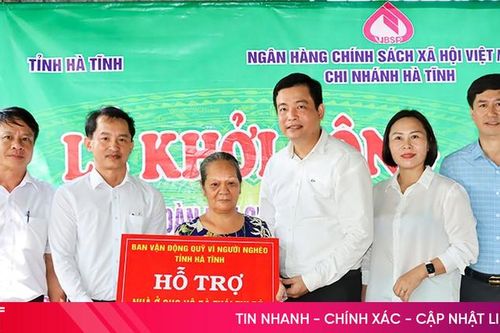 Khởi công xây dựng nhà ở cho hộ nghèo Đức Thọ