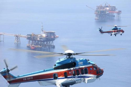 Đội trực thăng Super Puma của VNH đạt 75.000 giờ bay