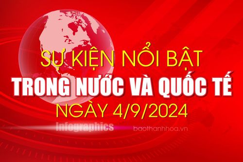 Sự kiện nổi bật trong nước, quốc tế ngày 4/9