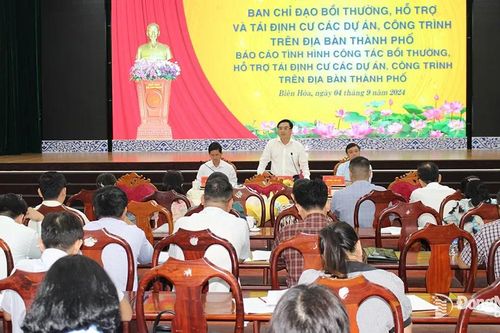 Biên Hòa tiếp tục tập trung giải phóng mặt bằng 2 dự án trọng điểm