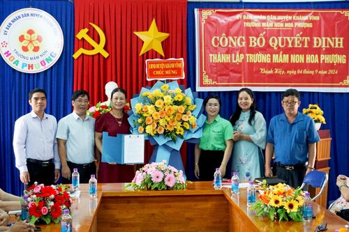 Thành lập Trường Mầm non Hoa Phượng