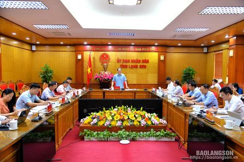 Họp Ban Tổ chức Ngày hội Văn hóa, Thể thao và Du lịch các dân tộc vùng Đông Bắc lần thứ XI tại tỉnh Lạng Sơn