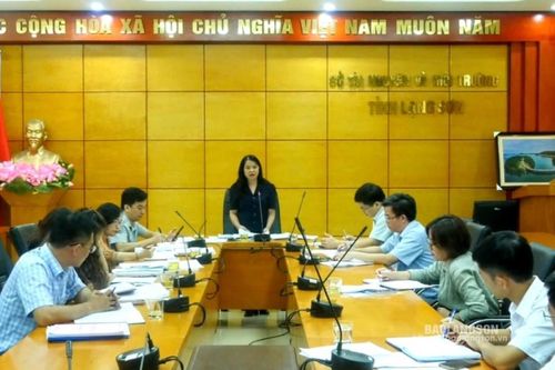 Ban Văn hóa xã hội HĐND tỉnh khảo sát tại Sở Tài nguyên và Môi trường