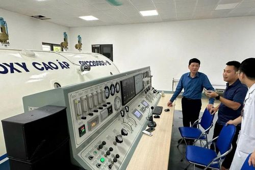 Bệnh viện Phục hồi chức năng tỉnh được đầu tư buồng điều trị oxy cao áp đa chỗ