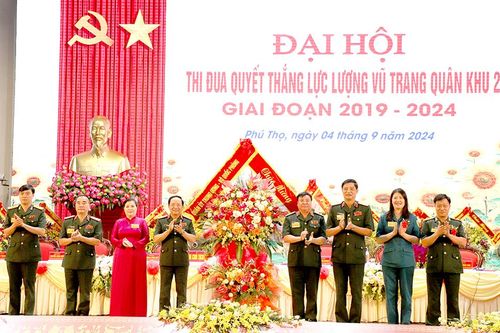 Đại hội Thi đua Quyết thắng LLVT Quân khu 2 giai đoạn 2019-2024